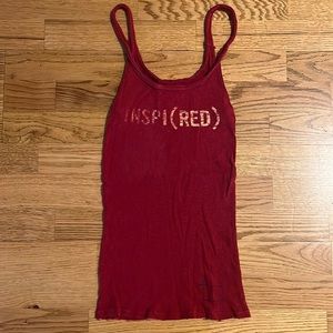 GAP Inspi(red) Women’s XS Spaghetti Strap Knit tee
